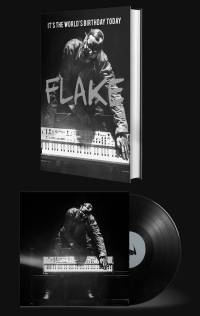 Book It's the World's Birthday Today English edition signed by Flake, with 12" vinyl (5000 copies)