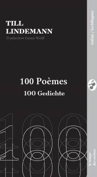 ‘100 Gedichte’ French translation, including original German texts