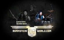 Fond d'écran Rammstein World Lifad tour Christoph