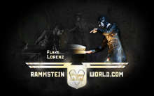 Fond d'écran Rammstein World Lifad tour Flake