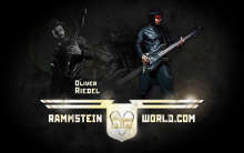 Fond d'écran Rammstein World Lifad tour Oliver