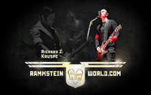 Fond d'écran Rammstein World Lifad tour Richard