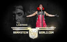 Fond d'écran Rammstein World Lifad tour Till