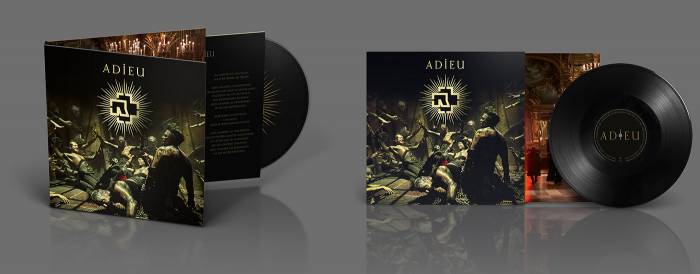 The different formats of the Adieu single
