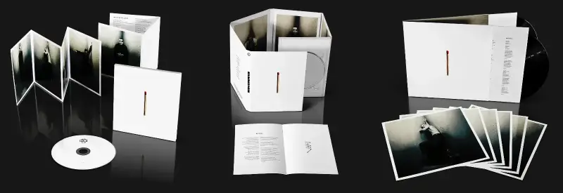 The 3 physical editions of the album